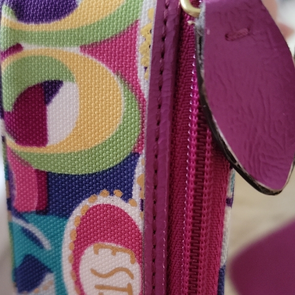 Coach Poppy Graffiti Travel Jeweley Accessory Case - Picture 5 of 12